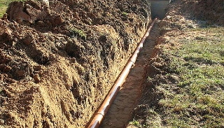 Копка траншей для водопровода в Балтийске: цена за метр от 927 руб.
